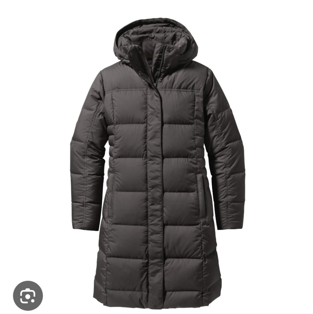 Patagonia Women's Charcoal Puffer Jacket